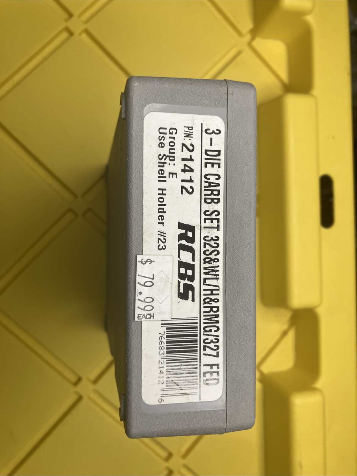 RCBS 32 S&WL/H&R MAGNUM/.327 FEDERAL CARBIDE DIE SET - 3 DIES SET #21412 RCBS 32 S&WL/H&R MAGNUM/.327 FEDERAL CARBIDE DIE SET - 3 DIES SET #21412