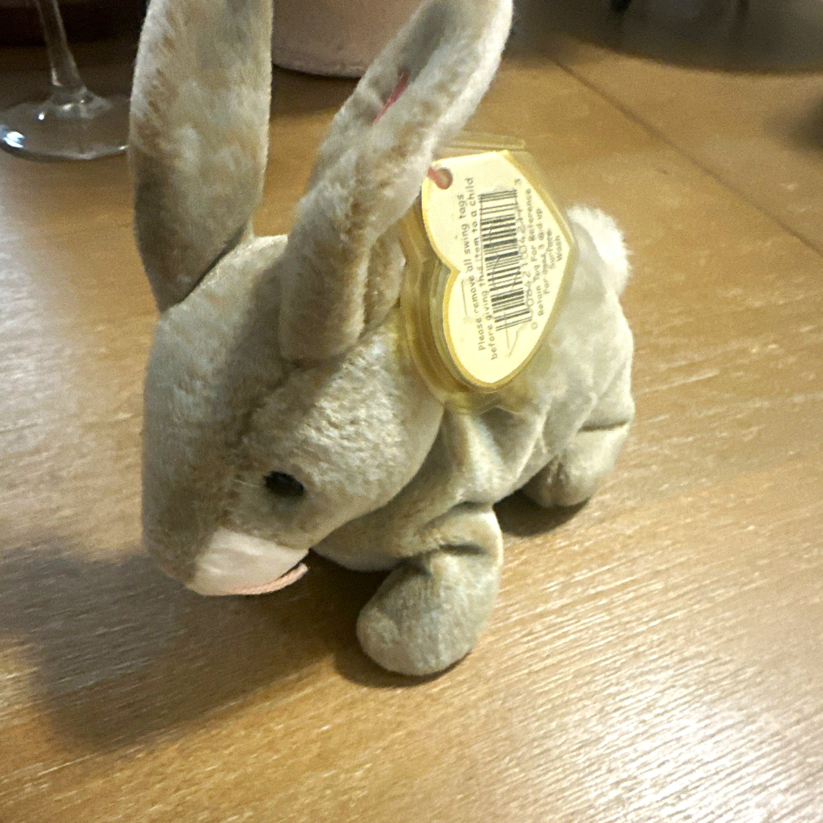 Aurora Flopsie Gray Rabbit Plush Stuffed Animal w/ Tags Small 2005 MPN 10472