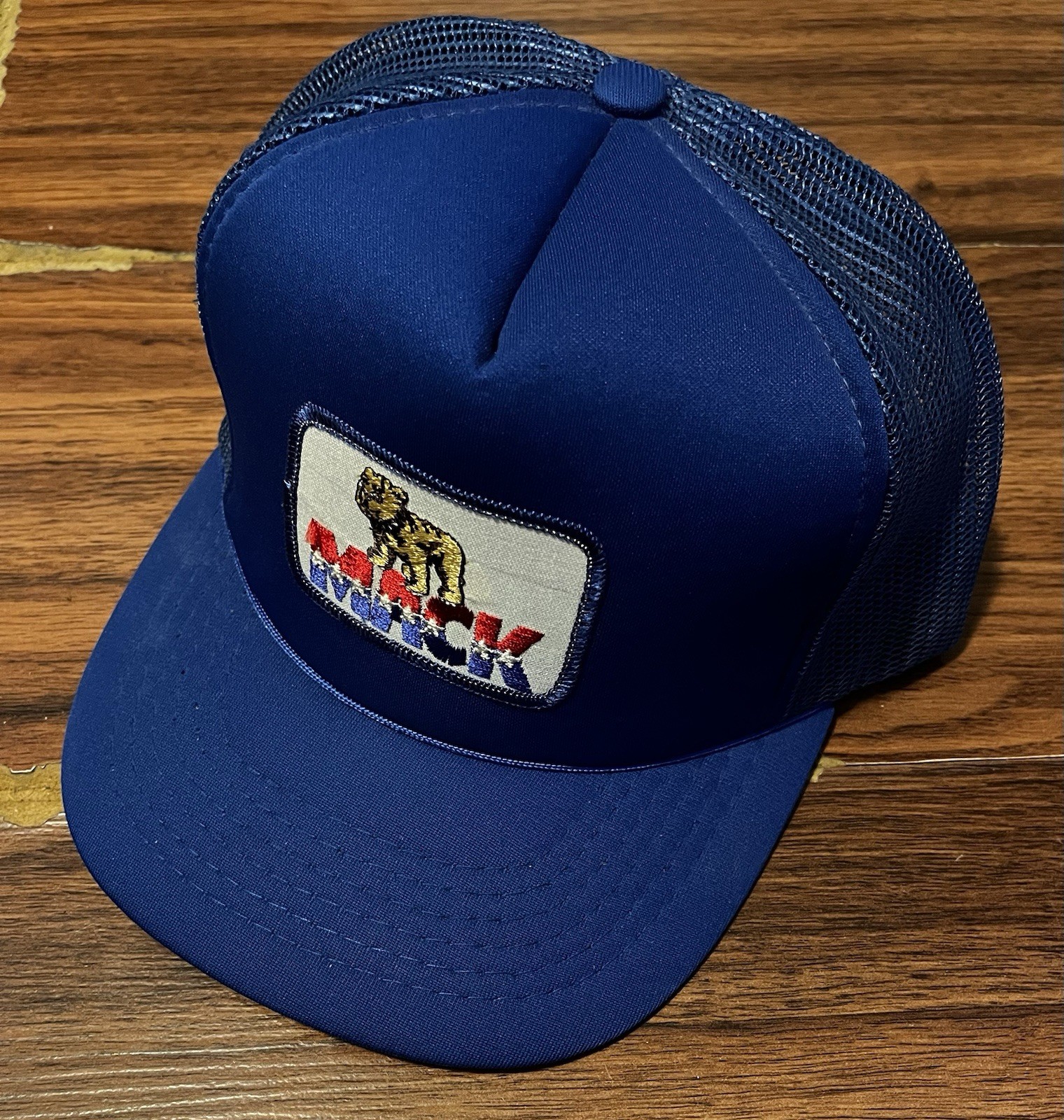 VTG 80s Mack Trucks Hat Cap Snapback Trucker Patch Trucking VTG 80s Mack Trucks Hat Cap Snapback Trucker Patch Trucking