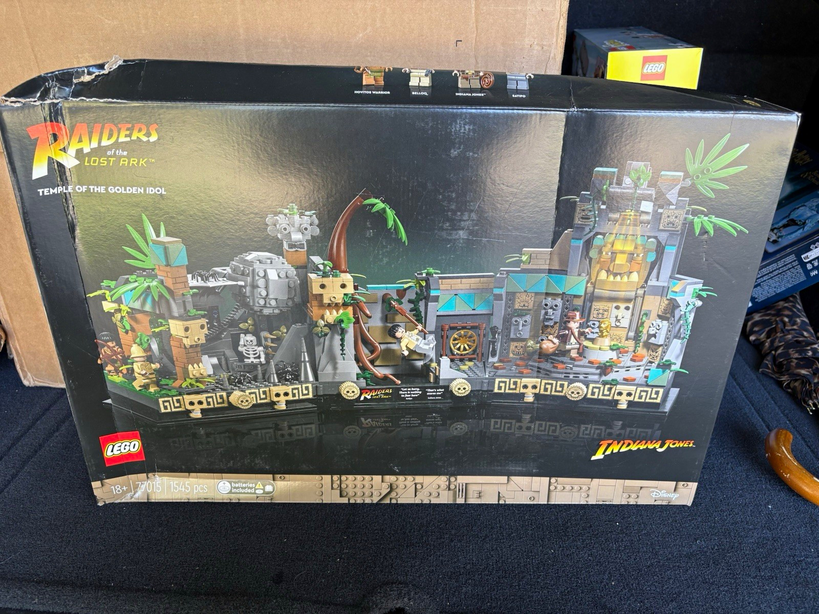LEGO Indiana Jones 77015 Temple of the Golden Idol **Retired/damaged box** LEGO Indiana Jones 77015 Temple of the Golden Idol **Retired/damaged box**