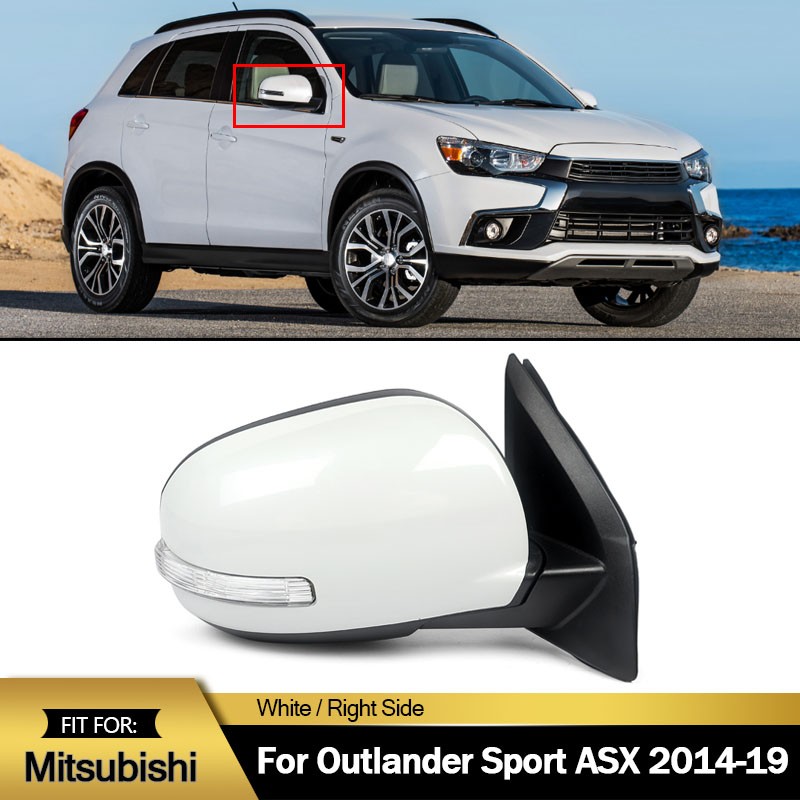 Right Side Turn Signal Mirror For 2014-2019 Mitsubishi Outlander Sport ASX