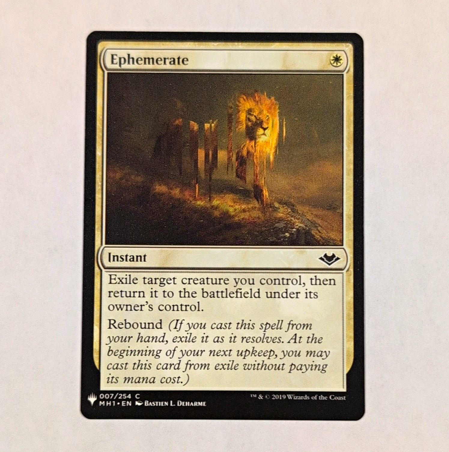 Wizards of the Coast Ephemerate The List Regular Common EN 007/254