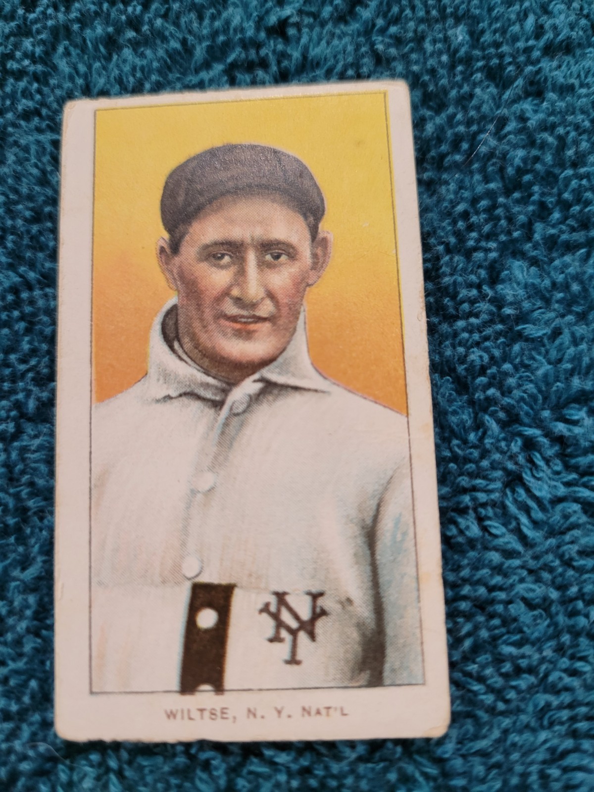 1909-11 T206 - Hooks Wiltse Back Portrait (RC)