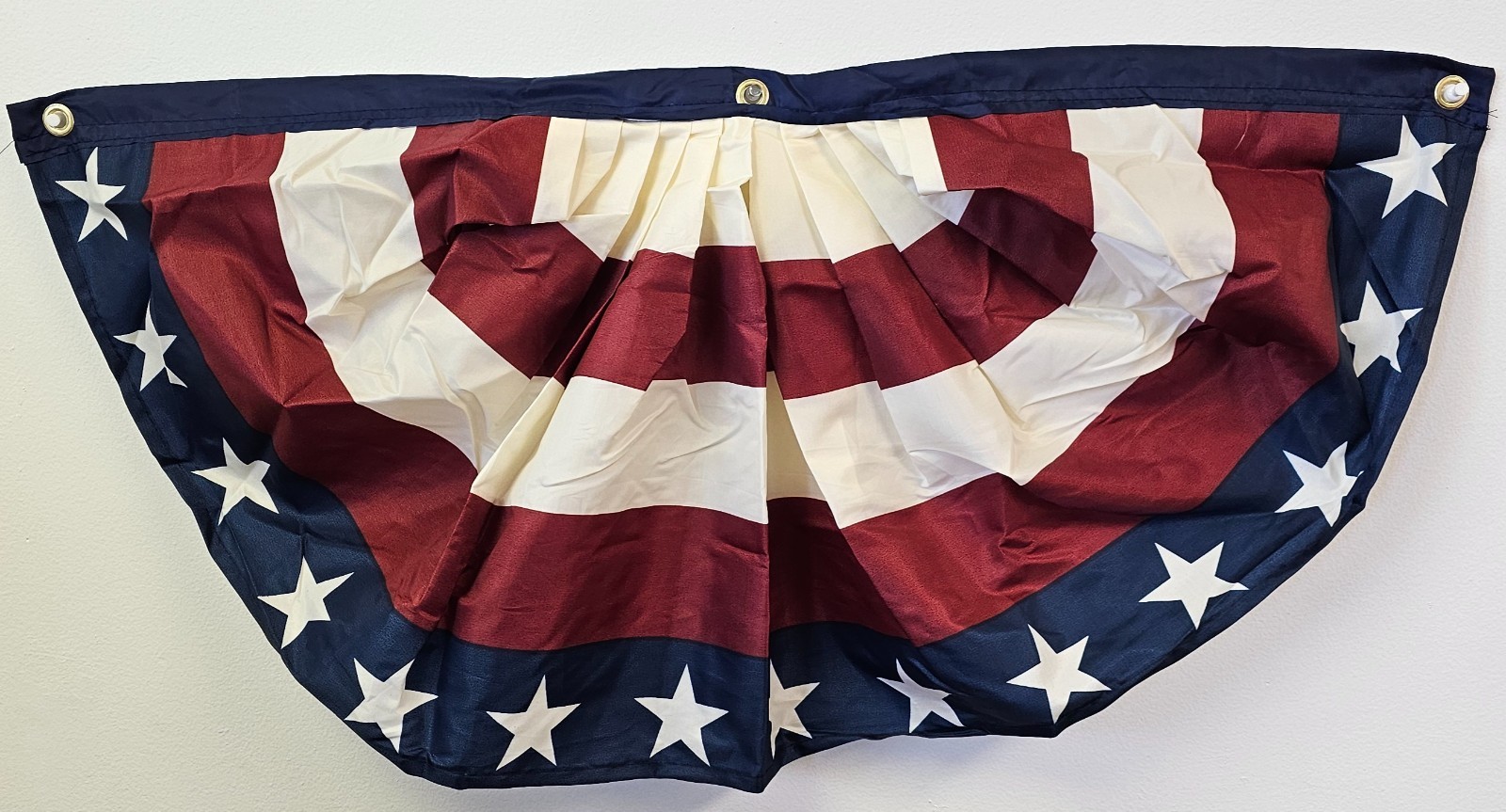 10 Pc Vintage Americana Stars & Stripes Lightweight Buntings 3 ft. x 1 1/2 ft