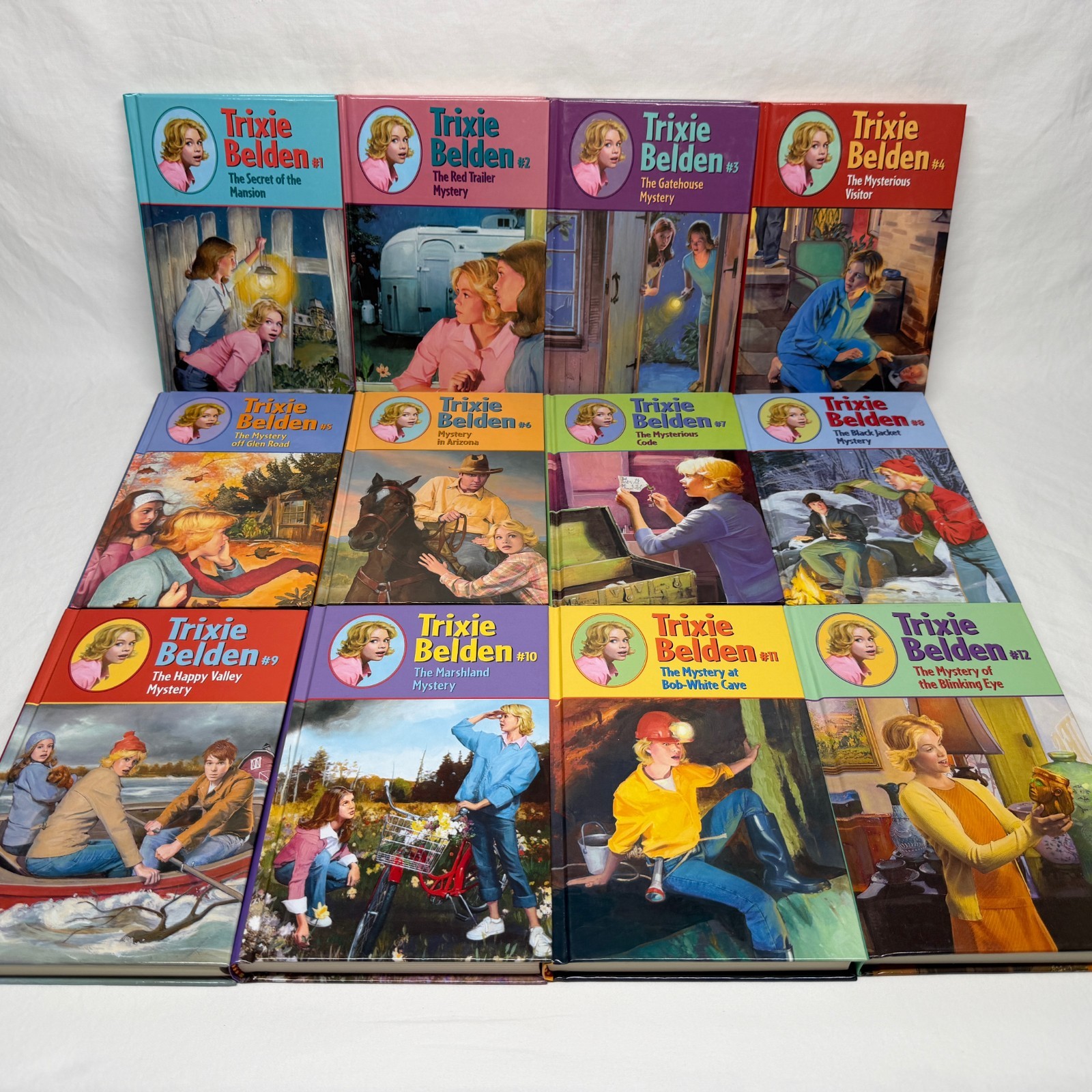 Trixie Belden Series from Random House Books - Includes Hardback Books 1 to 12
