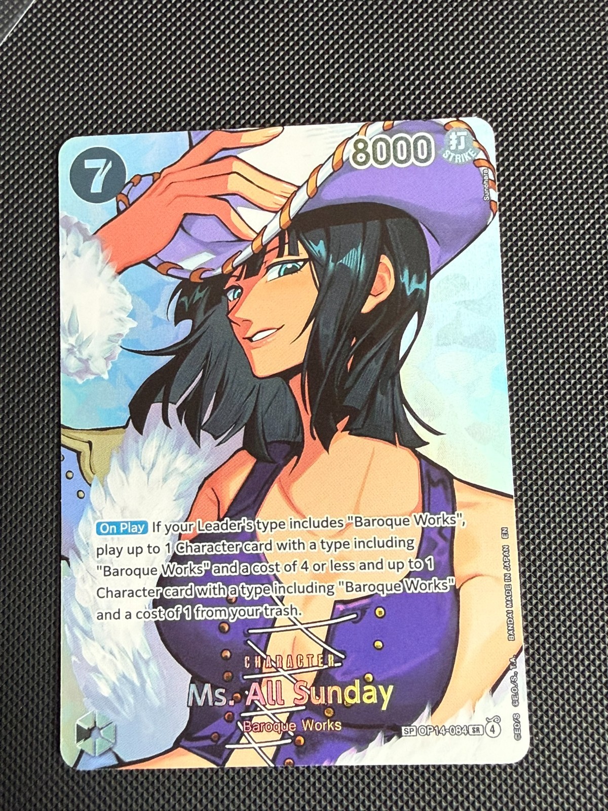 Ms. All Sunday (SP) OP14-084 The Time of Battle Foil DMG