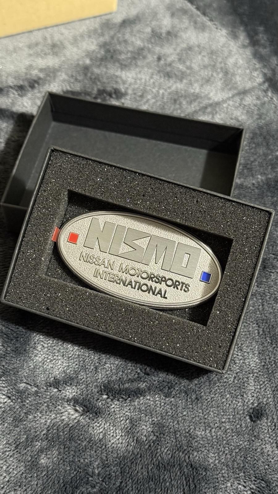 NISMO 40th Anniversary Logo Emblem 99993-RN540-40 Rare Collectible