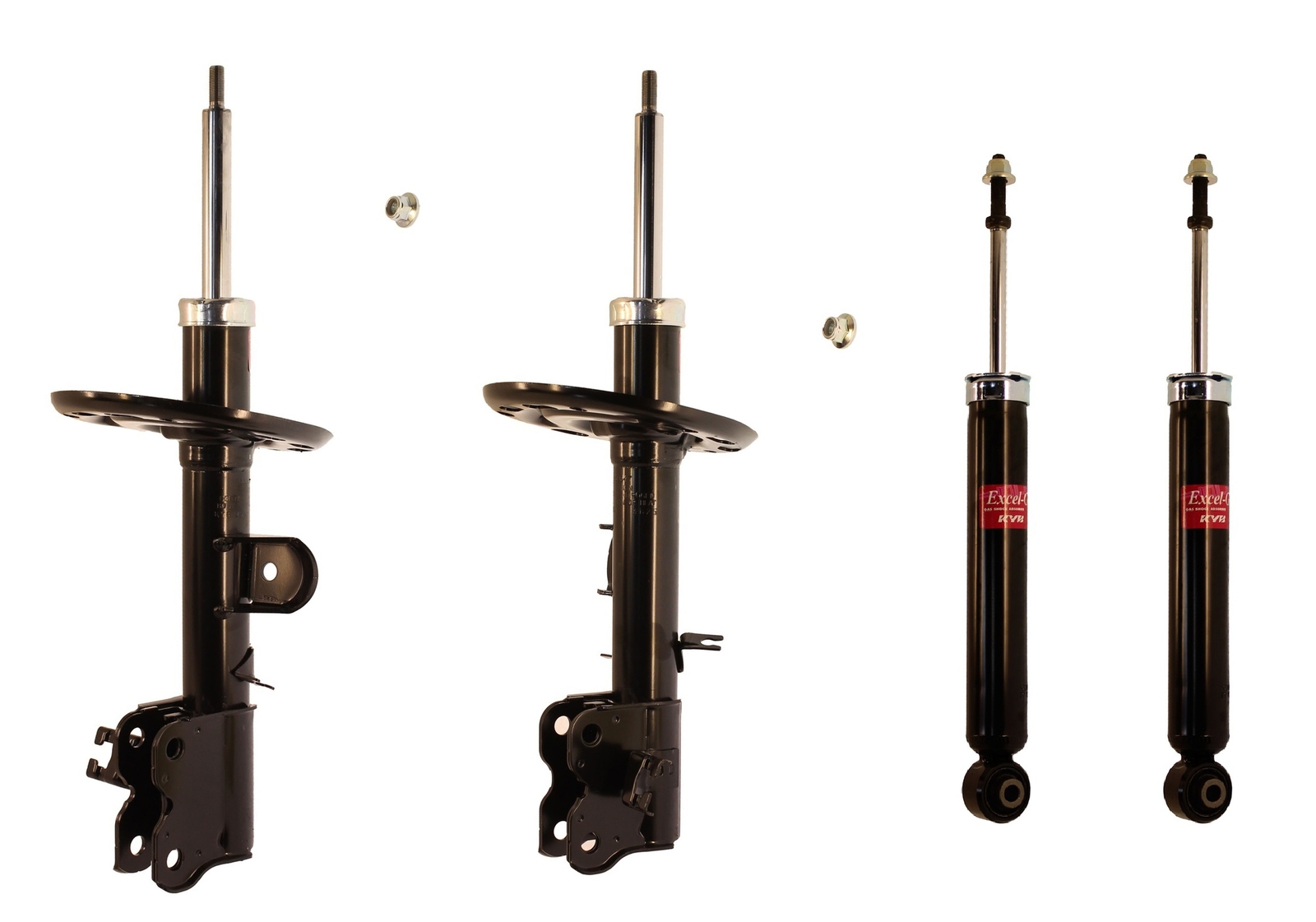 For 2 Front & 2 Rear Shocks Susp. Kit KYB for Nissan Pathfinder