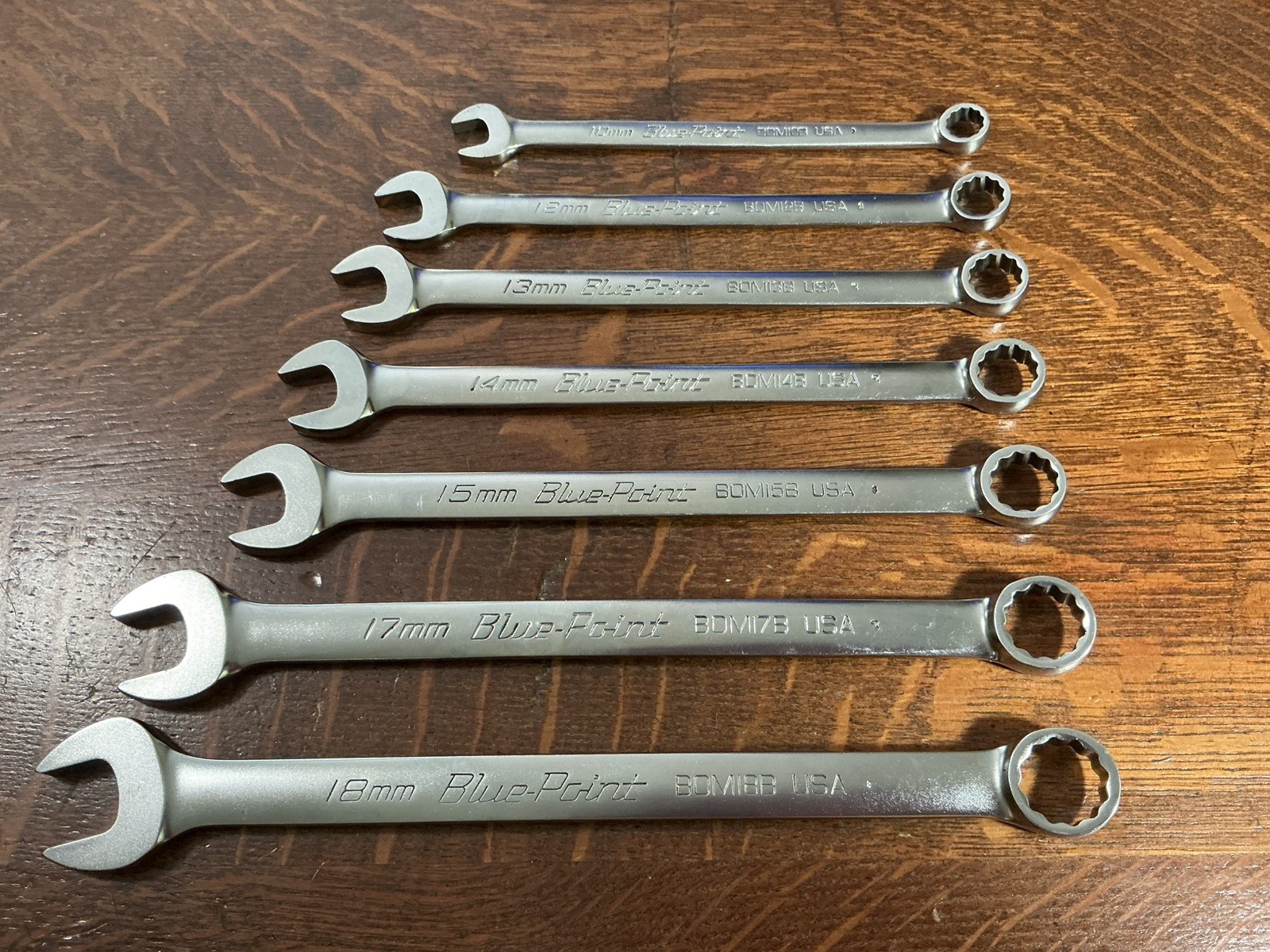 Blue-Point USA Metric Wrench Lot BOM18B