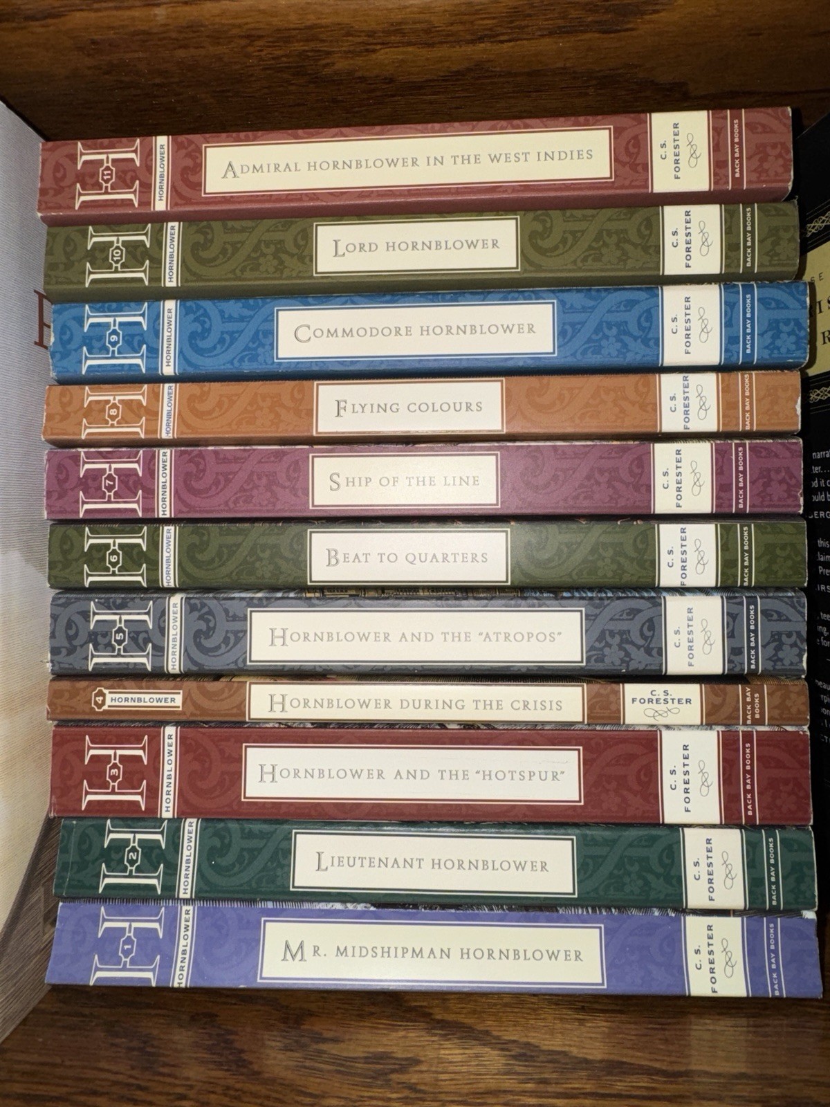 Horatio Hornblower by C.S. Forester  complete set of 11  paperbacks