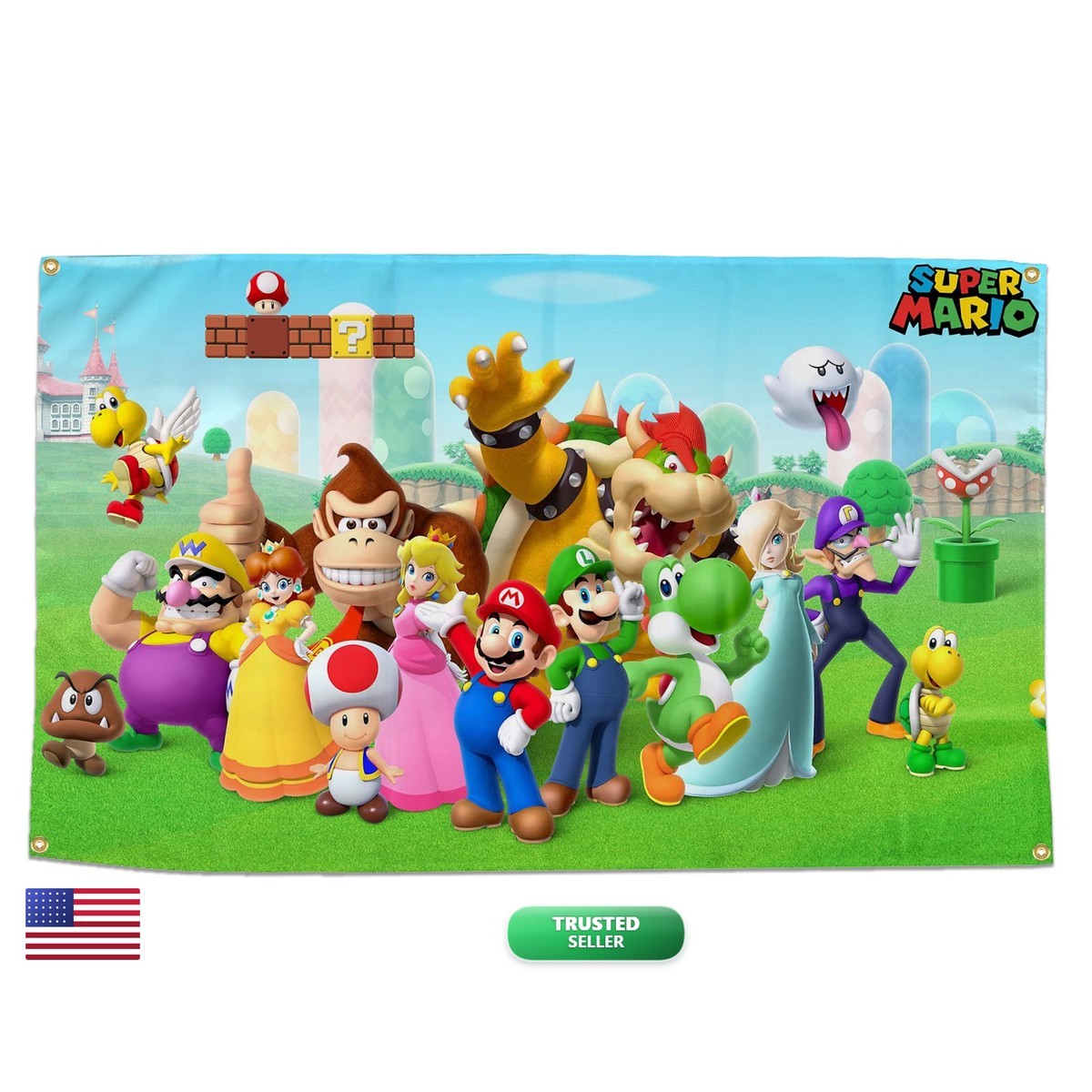 AOFDLAT Super Nostalgic Classic Game Tapestry 3 5 Feet Four Brass Buttonholes AOFDLAT Super Nostalgic Classic Game Tapestry 3 5 Feet Four Brass Buttonholes