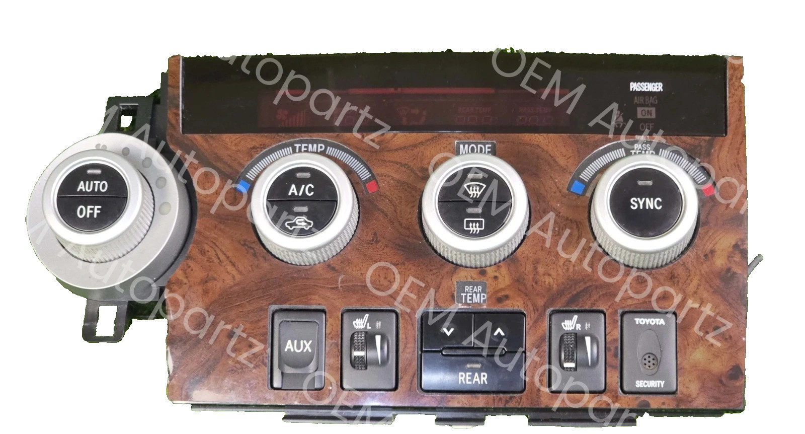 Toyota Sequoia Limited 2008-2010 HVAC Temprature control panel 84010-0cb40 Used Toyota Sequoia Limited 2008-2010 HVAC Temprature control panel 84010-0cb40 Used