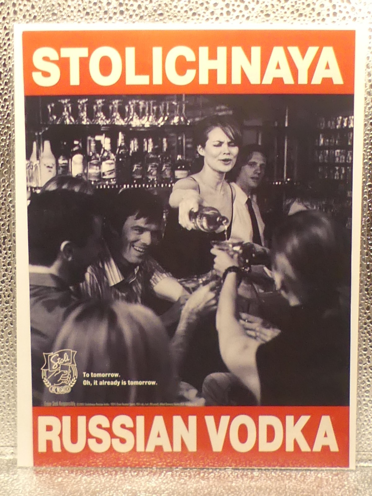Vintage Stolichnaya Russian Vodka Magazine 2003 Print Advertising Full Page Ad Vintage Stolichnaya Russian Vodka Magazine 2003 Print Advertising Full Page Ad