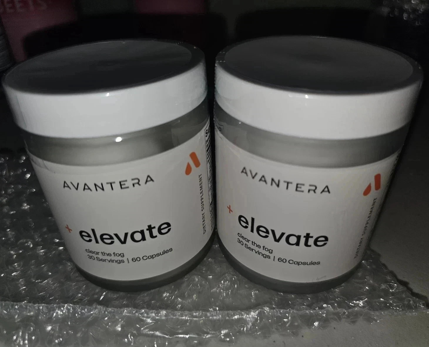Avantera Elevate , Helps ADHD Clear the Fog Supplement, 60 Caps (Pack Of 2)
