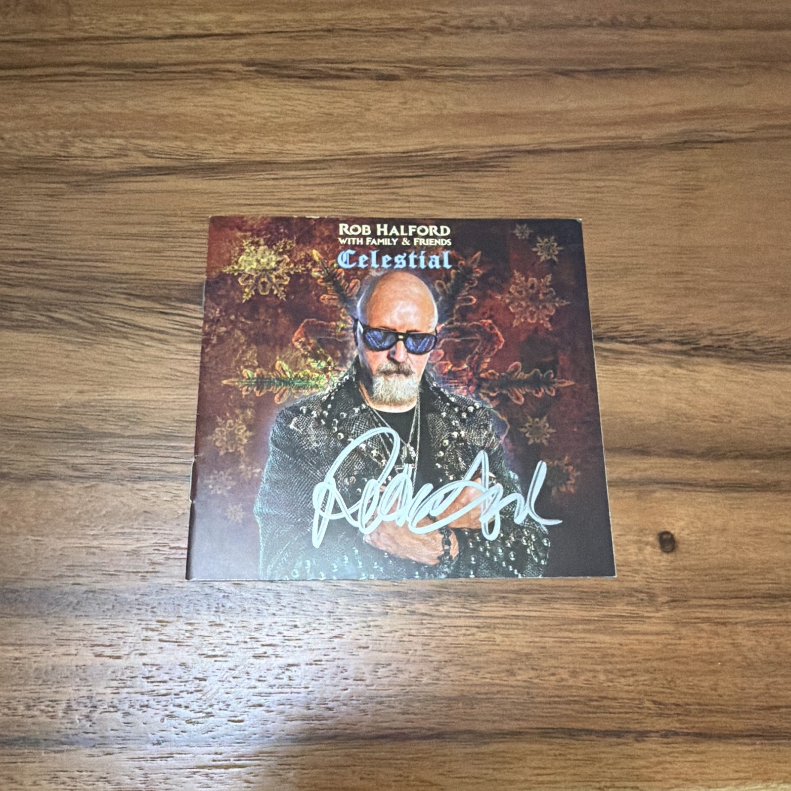 Rob Halford “Celestial” Signed Autographed Booklet / Cover Original.
