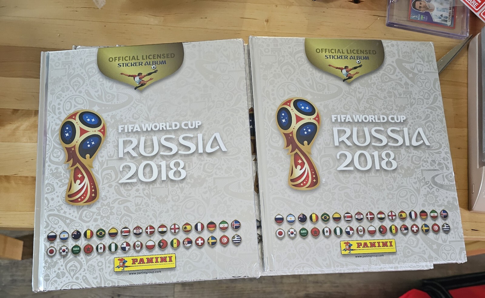 Panini World Cup Russia 2018 Edition Mexico 682 Hardcover SEALED Silver 1 album Panini World Cup Russia 2018 Edition Mexico 682 Hardcover SEALED Silver 1 album