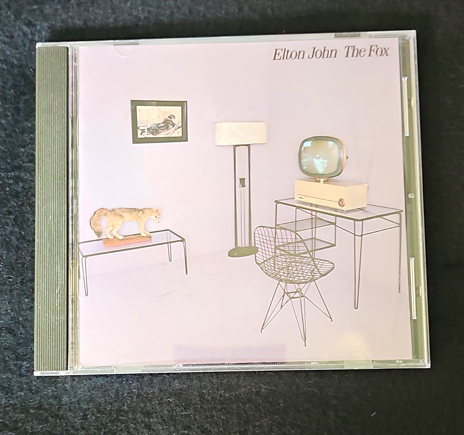 Elton John The Fox CD Rock MCA Records 1981 Album MCAD 10497