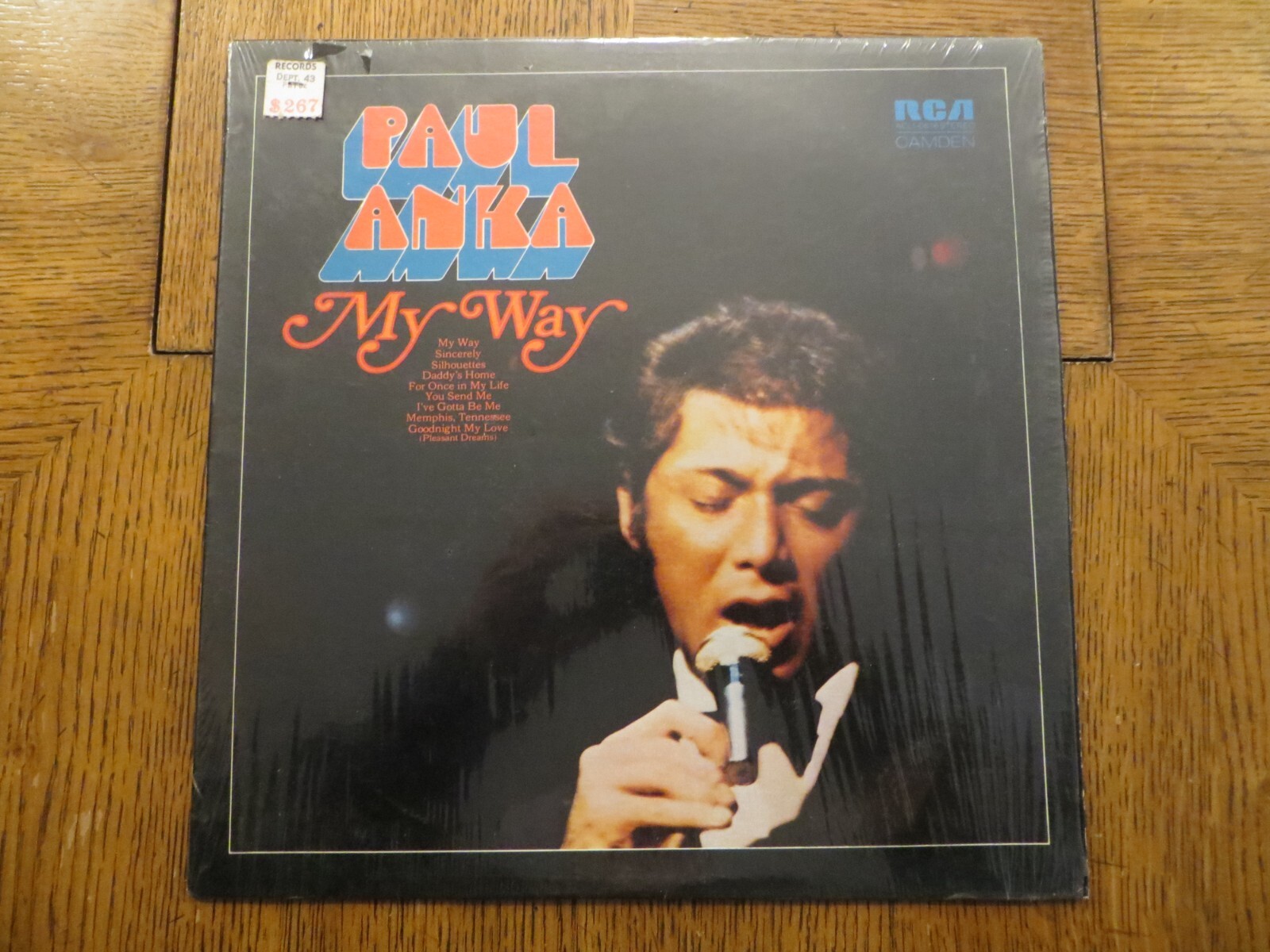 Paul Anka – My Way - 1974 - RCA Camden ACL1-0616 Vinyl LP VG/EX Paul Anka – My Way - 1974 - RCA Camden ACL1-0616 Vinyl LP VG/EX