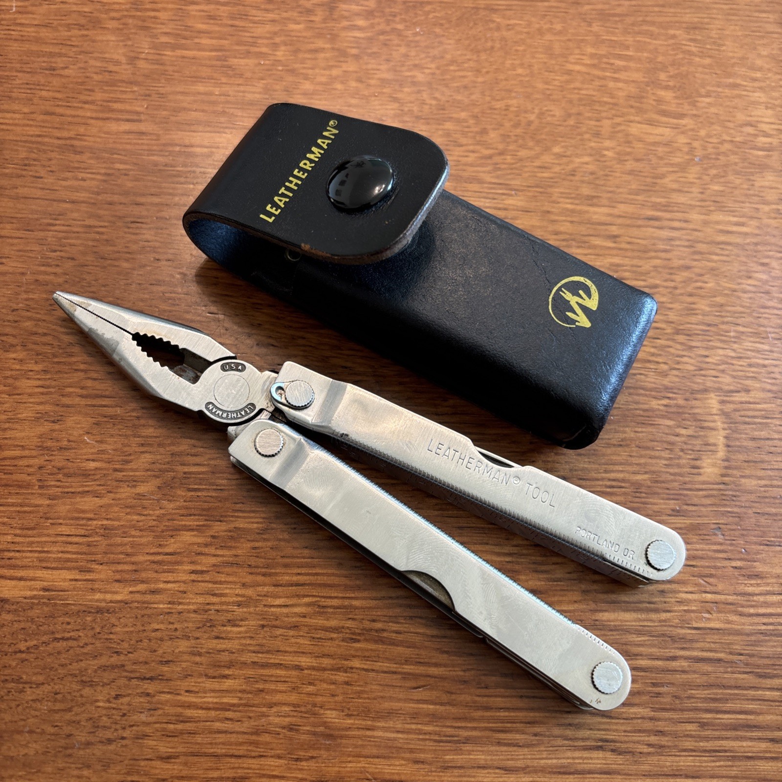 Leatherman Multi Tool Portland Oregon Vintage With Case