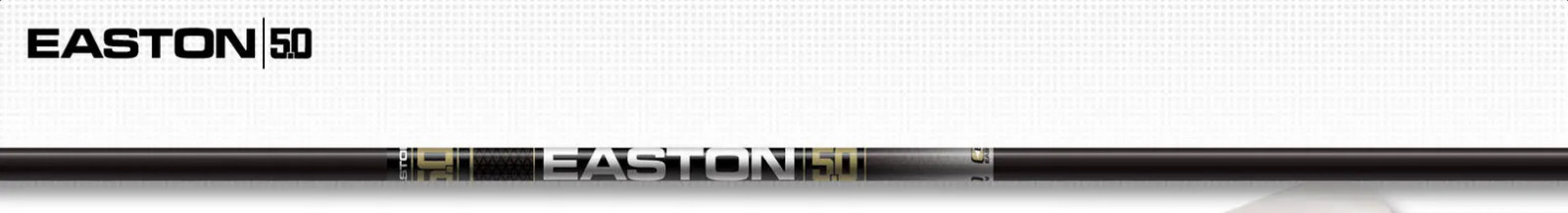 Easton 5.0 Shafts W/Halfout 300 Spine (Dozen) Easton 5.0 Shafts W/Halfout 300 Spine (Dozen)
