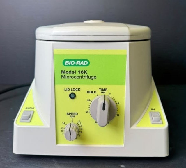 Bio-Rad Model 16K Laboratory Microcentrifuge 1660602 Benchtop Centrifuge