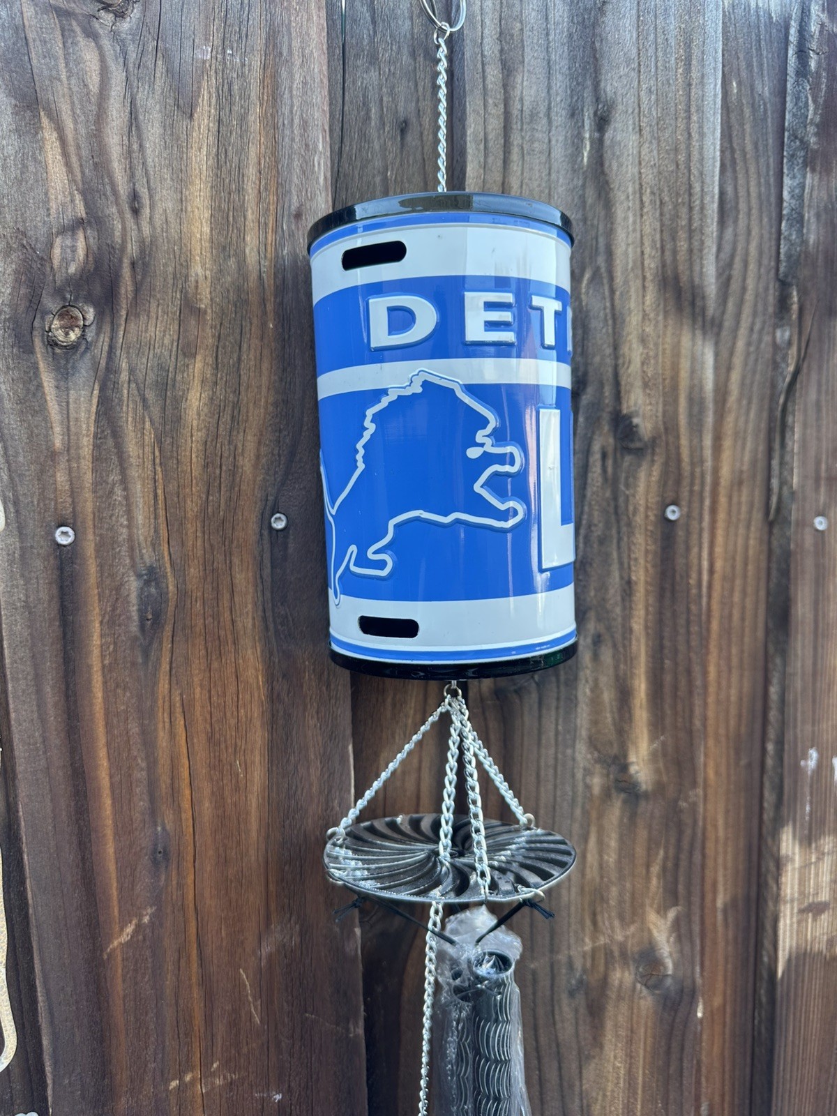 Forever Faithful Lions Detroit Wind Chime Garden Home Décor ,fans Gift