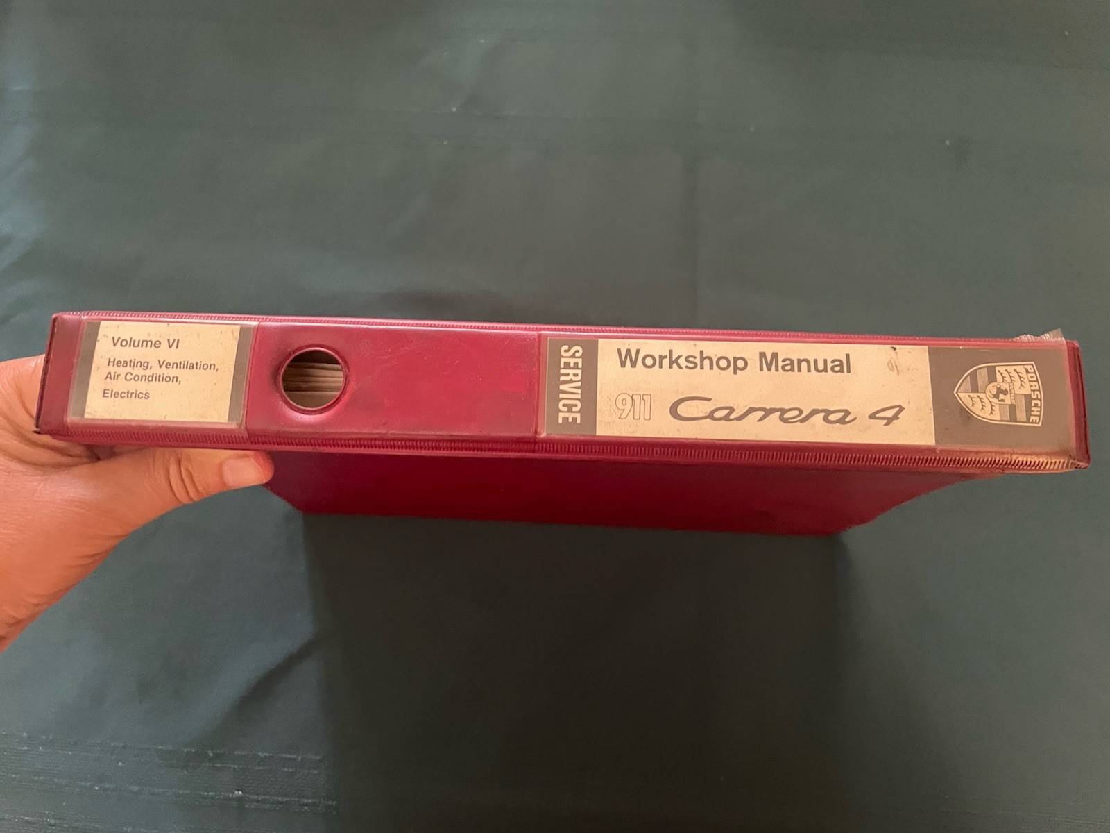 Porsche 911 Carrera 4 Volume 6 Heating Ventilation Air Condition Electrics 1990