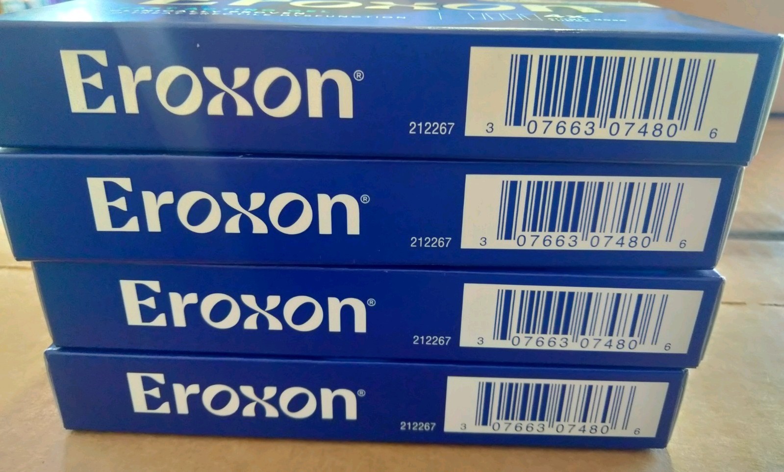 4 Boxes of Eroxon StimGel Fast Acting Gel. 4 Single Dose Tubes per Box =16 Total 4 Boxes of Eroxon StimGel Fast Acting Gel. 4 Single Dose Tubes per Box =16 Total
