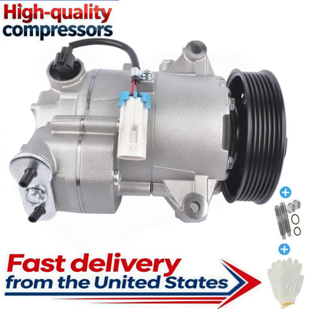 AC A/C Compressor with clutch CVC For 2010-2011 Chevy Cruze LS 1.8L 1.4T New