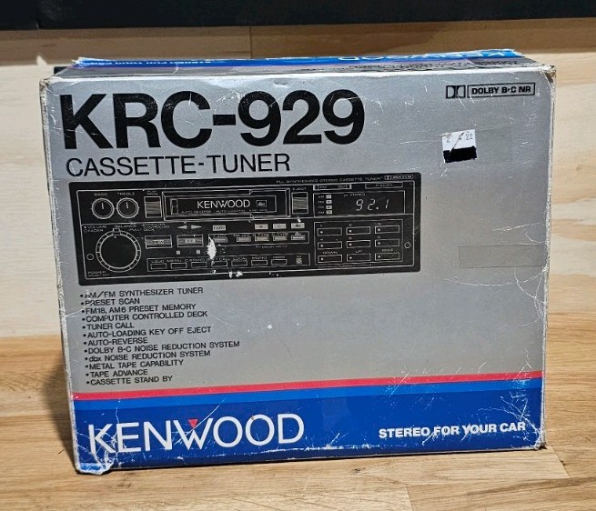 Kenwood KRC 929 cassette tuner