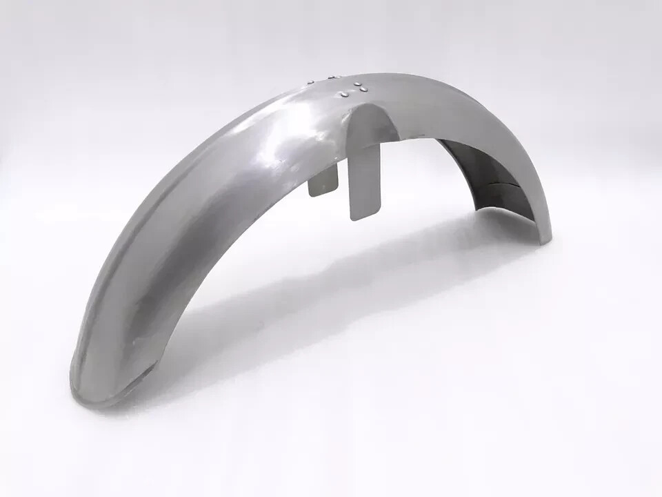 MATCHLESS AJS FRONT MUDGUARD PRE UNIT RIGID MODEL RAW STEEL |Fit For