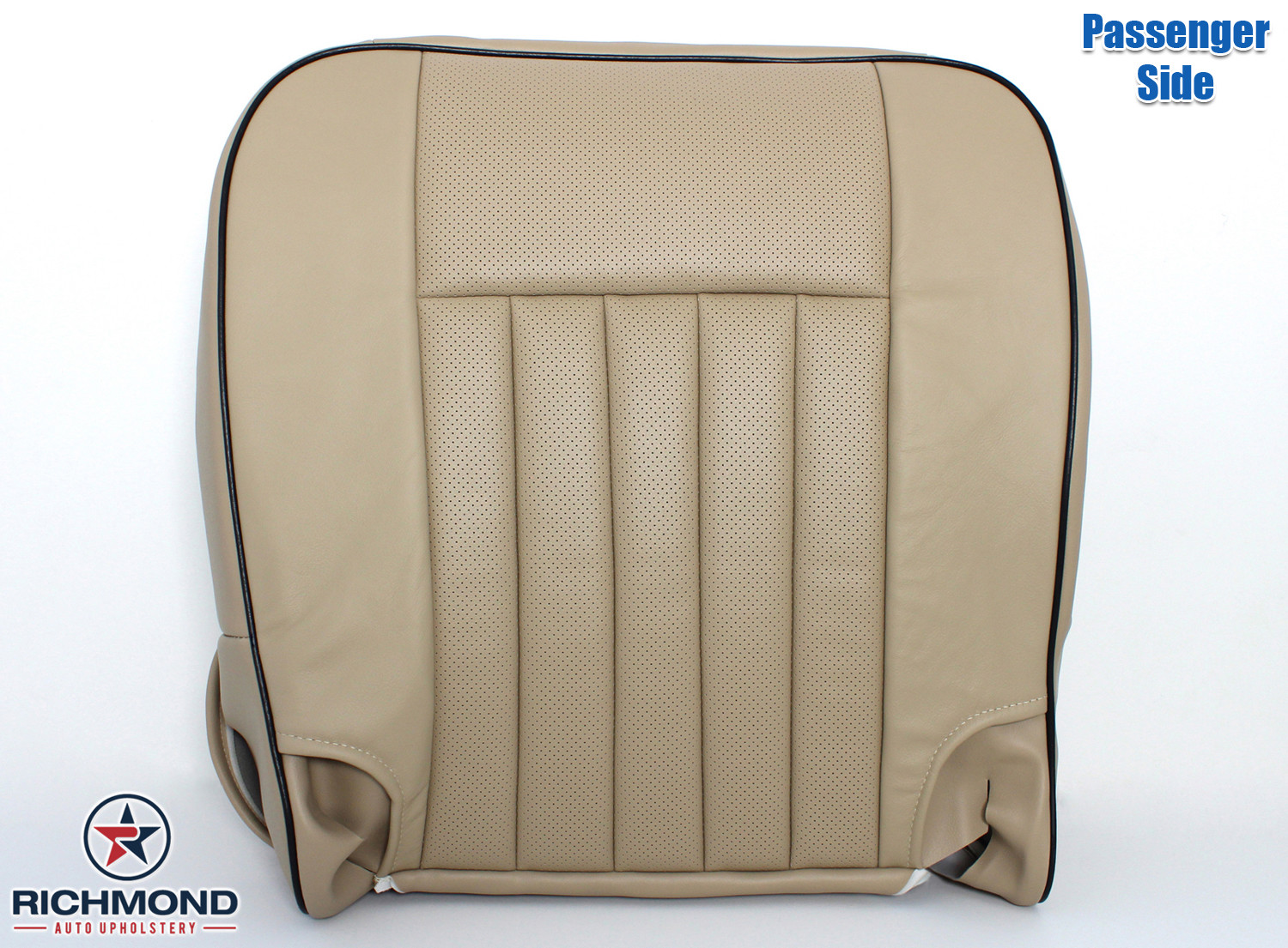 05-06 Lincoln Navigator Ultimate -Passenger Side Bottom Leather Seat Cover Tan