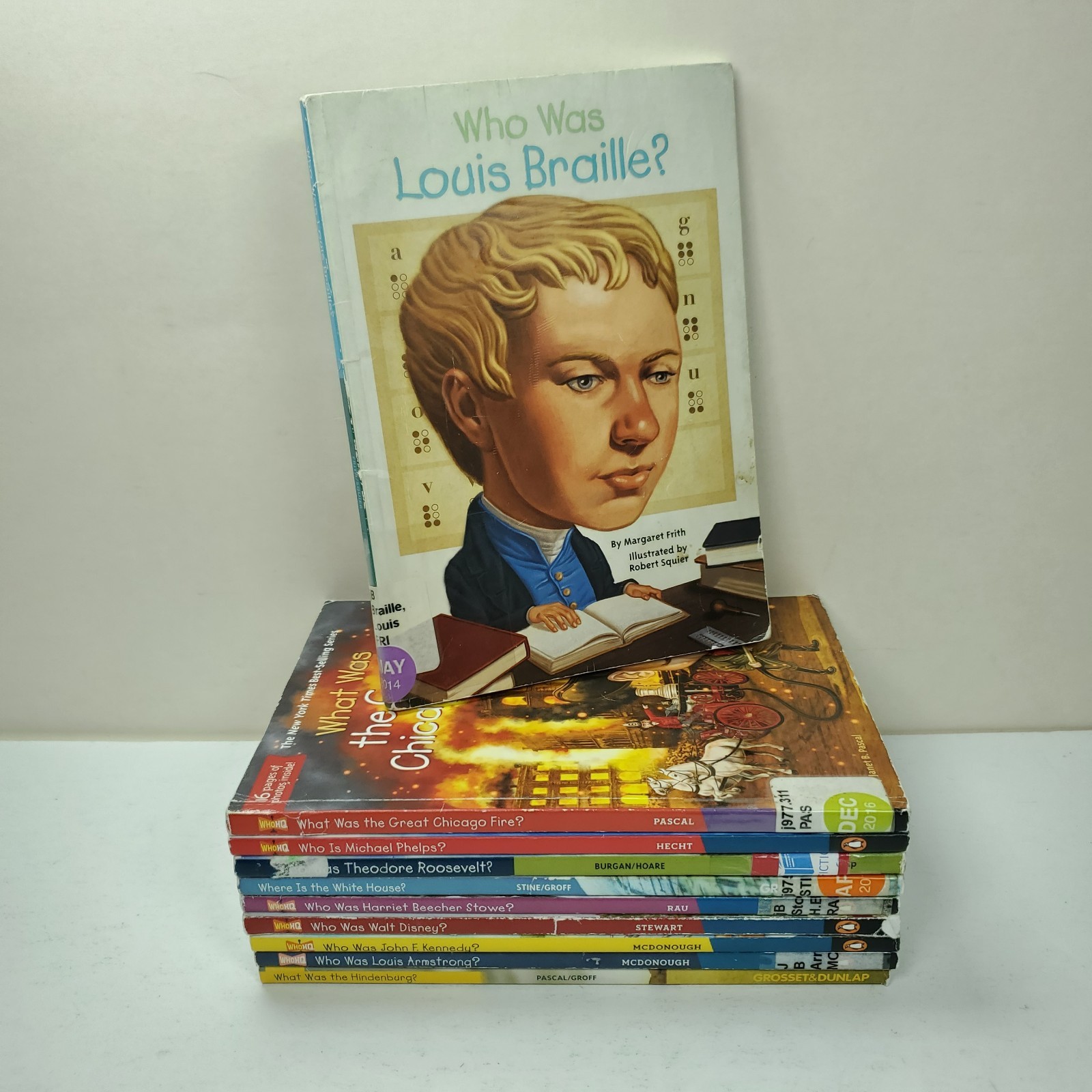 Who HQ Book Lot Who Was? Who Is? What Is? Lot Of 10 Books PB