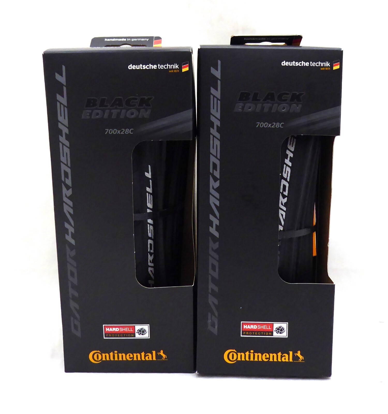 Continental Gator Hardshell 700c x 28mm, Folding Clincher Tire (Pair), Black