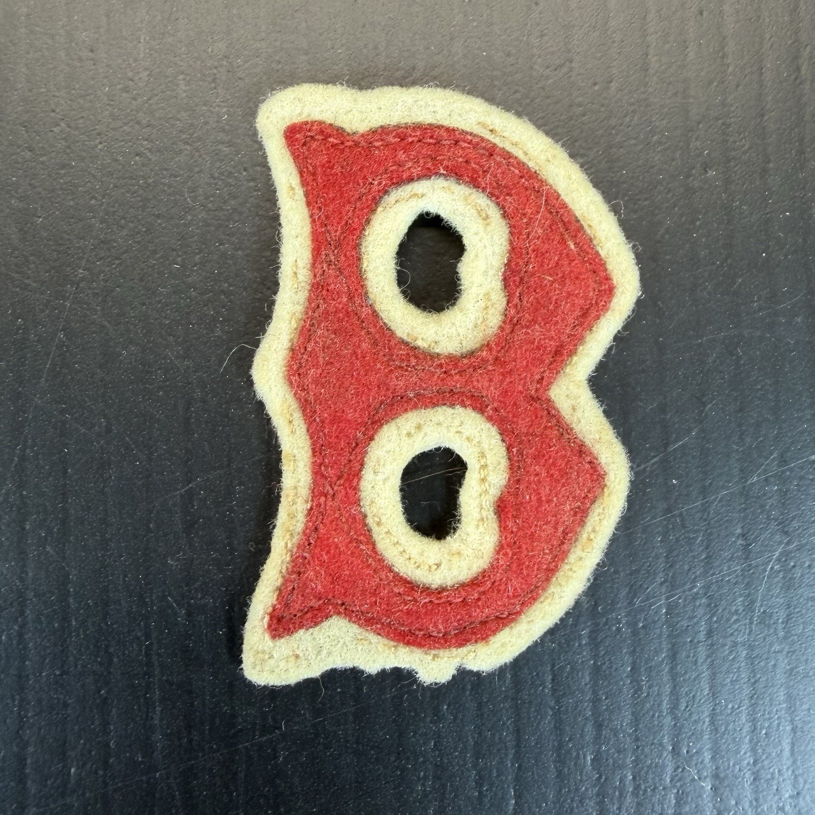 Vintage Boston Red Sox Wool Patch Hand Sewn Rare Baseball Collectable Vintage Boston Red Sox Wool Patch Hand Sewn Rare Baseball Collectable
