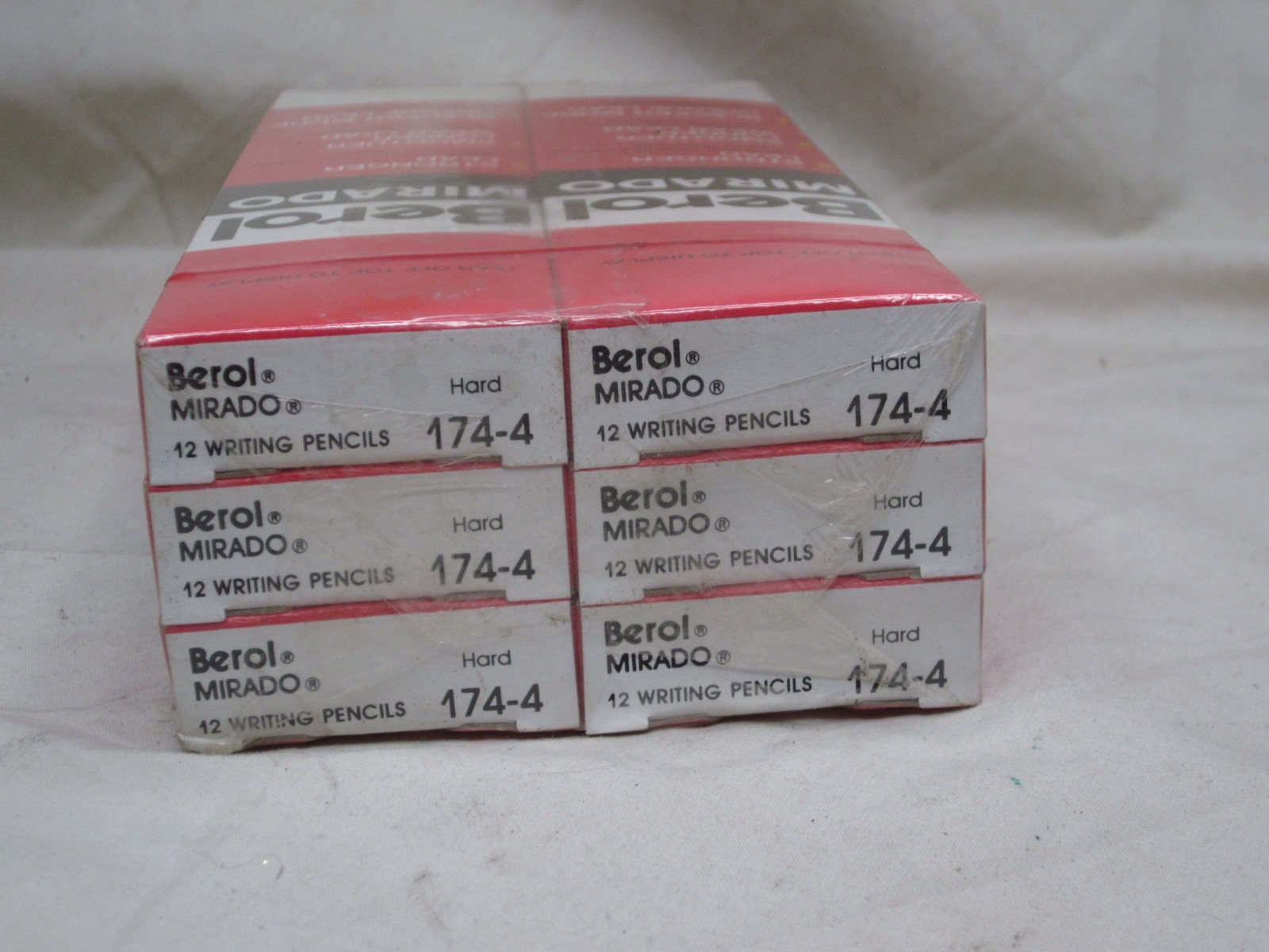 72 Berol MIRADO PENCILS new vintage pencil box lot 174-4 NOS boxes USA Quality 72 Berol MIRADO PENCILS new vintage pencil box lot 174-4 NOS boxes USA Quality