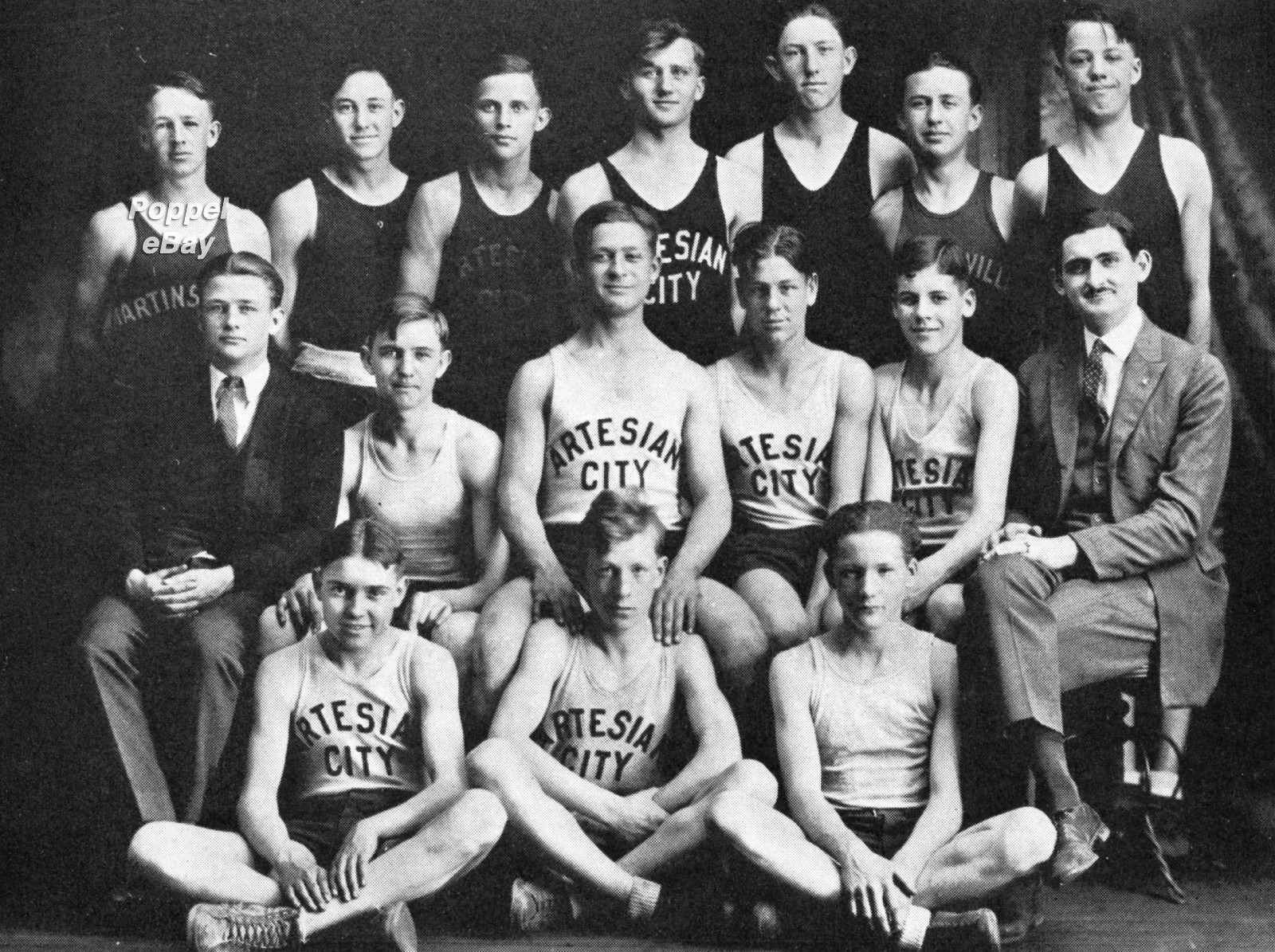 JOHN WOODEN High School Yearbook UCLA Basketball Coach All-Time Legend