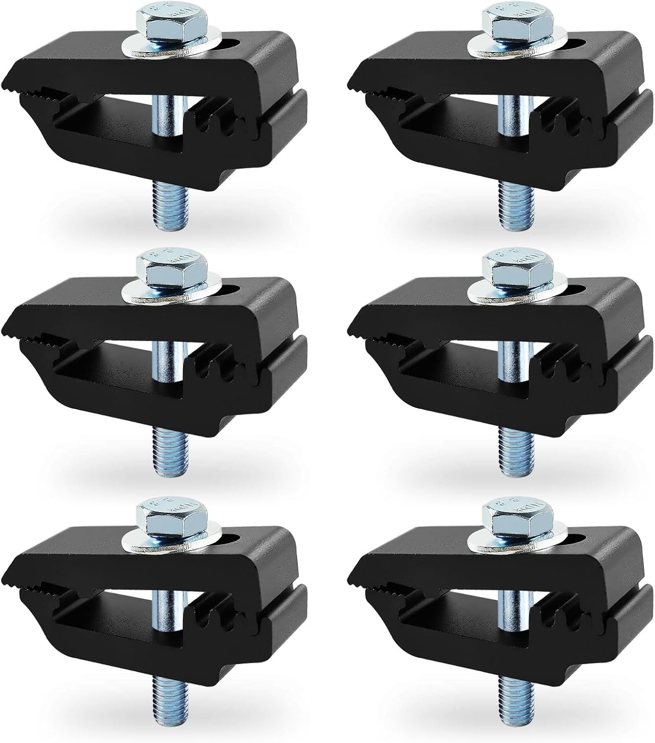 6PCS Aluminum Truck Bed Tonneau Cover Mounting Clamps ReplacemenT 1112514