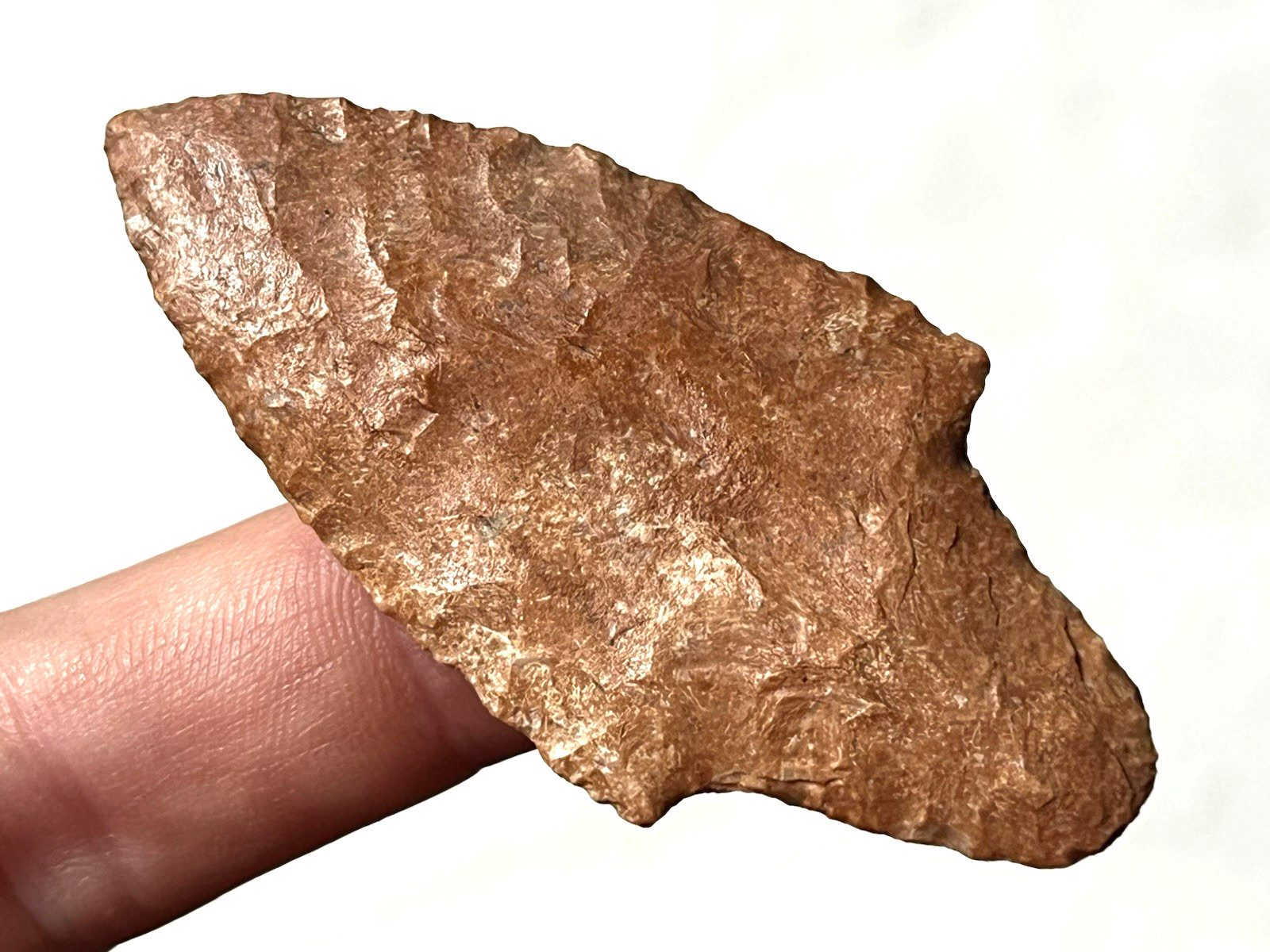 EXCEPTIONAL OHIO ADENA POINT ARROWHEAD AUTHENTIC INDIAN ARTIFACT BG
