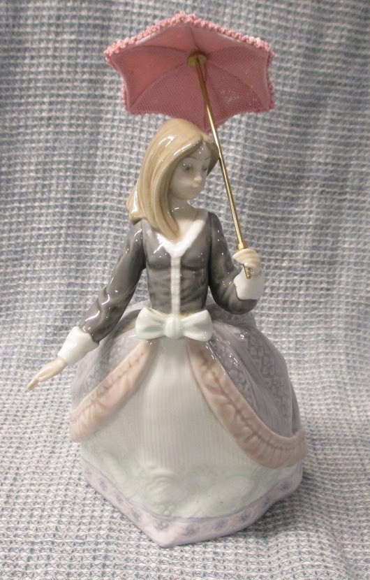 Lladro Angela Maiden with Parasol 8.5