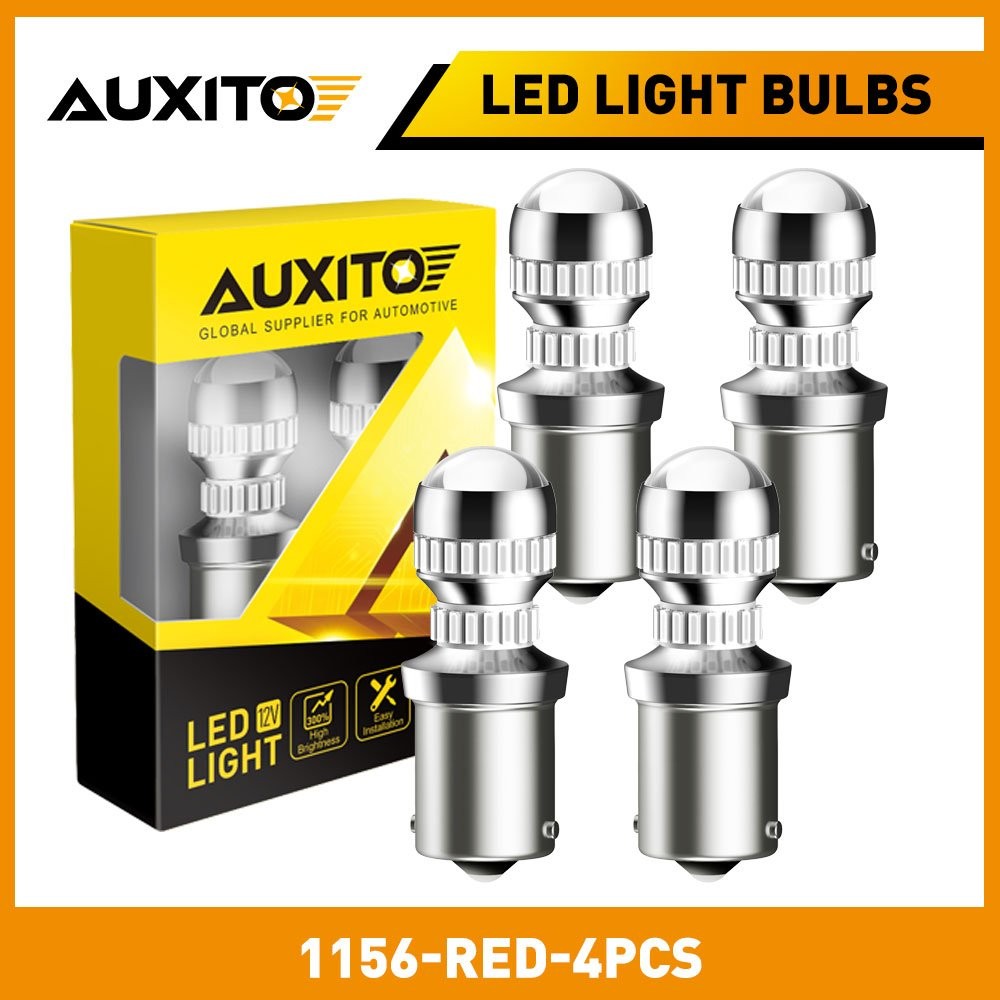 4X 1156 7506 P21W Red LED Stop Brake Light Bulb Tail Canbus For BMW Audi Lexus