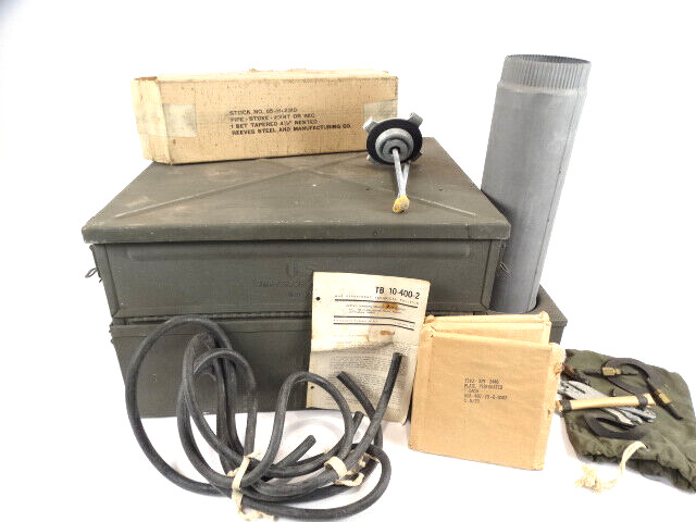 US WWII Army Chrysler Airtemp 1945 Small Detactment Cooking Outfit