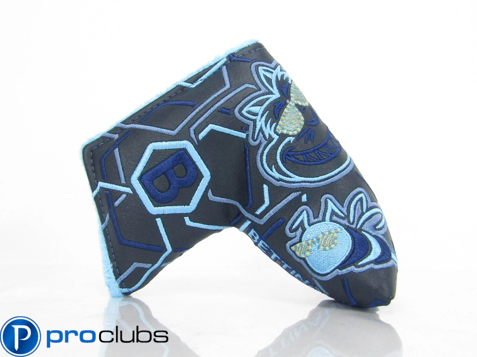 NEW BETTINARDI MULTI ICON NAVY BLUE BLADE PUTTER HEADCOVER #518679