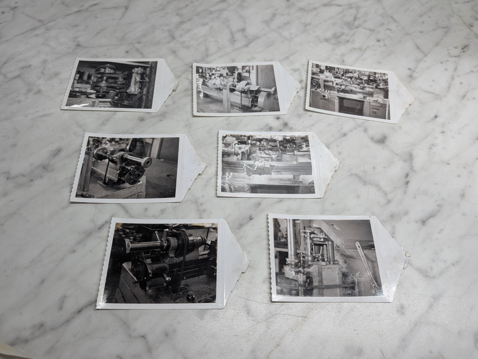 RIVETT MACHINE TOOL 608-PC SCREW CUTTING LATHE B&W PHOTOS VINTAGE INDUSTRIAL RIVETT MACHINE TOOL 608-PC SCREW CUTTING LATHE B&W PHOTOS VINTAGE INDUSTRIAL