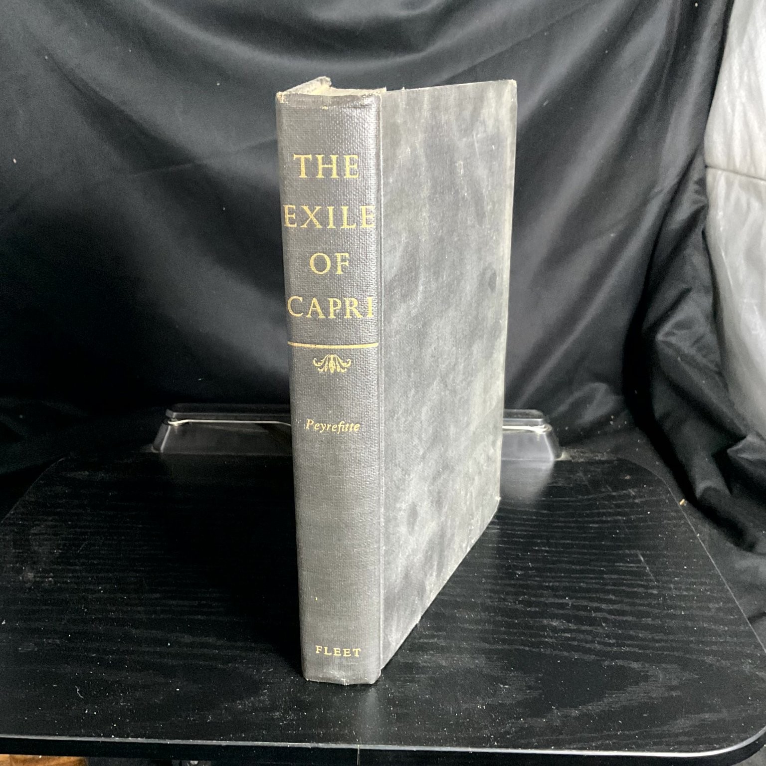 THE EXILE OF CAPRI Roger Peyrefitte 1st US Printing 1963 Jean Cocteau Foreword THE EXILE OF CAPRI Roger Peyrefitte 1st US Printing 1963 Jean Cocteau Foreword