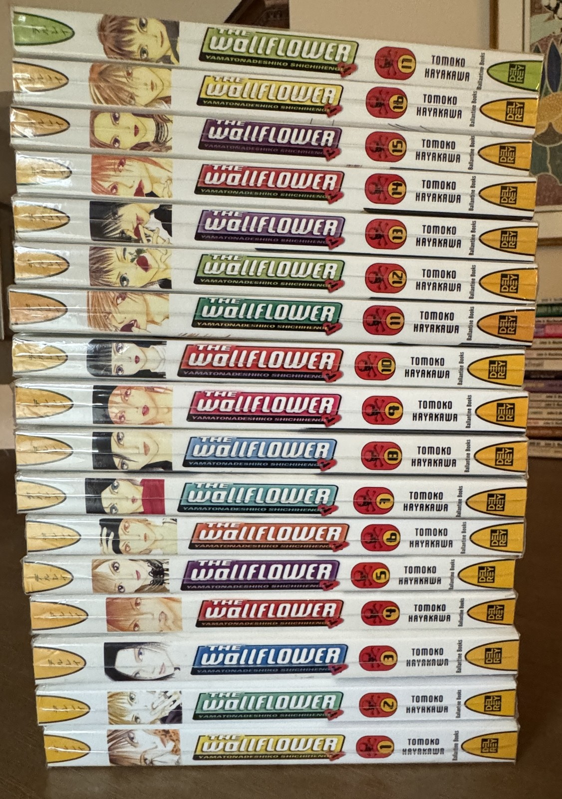 THE WALLFLOWER Manga Series 1-17 Tomoko Hayakawa Sealed Ballantine English Lot THE WALLFLOWER Manga Series 1-17 Tomoko Hayakawa Sealed Ballantine English Lot