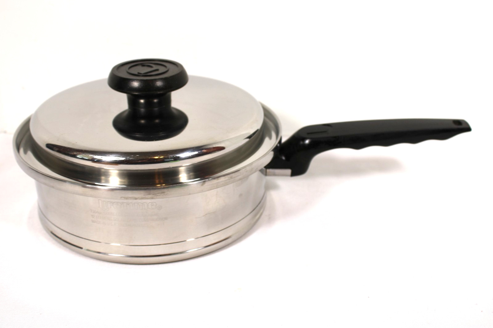 Lifetime 1.5 Qt 12 Element Solar Cap T304CC Stainless Saucepan With Lid