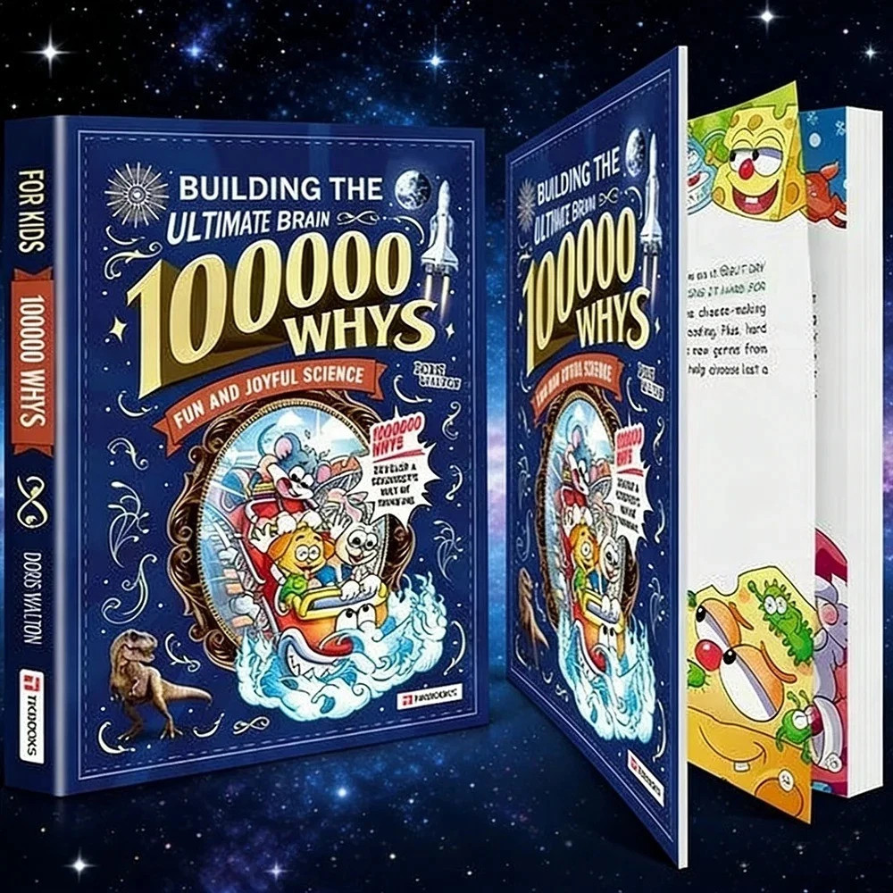 Children's encyclopedia Why 100,000 Kids Book USA - Fun Learning (FREE SHIPPING)