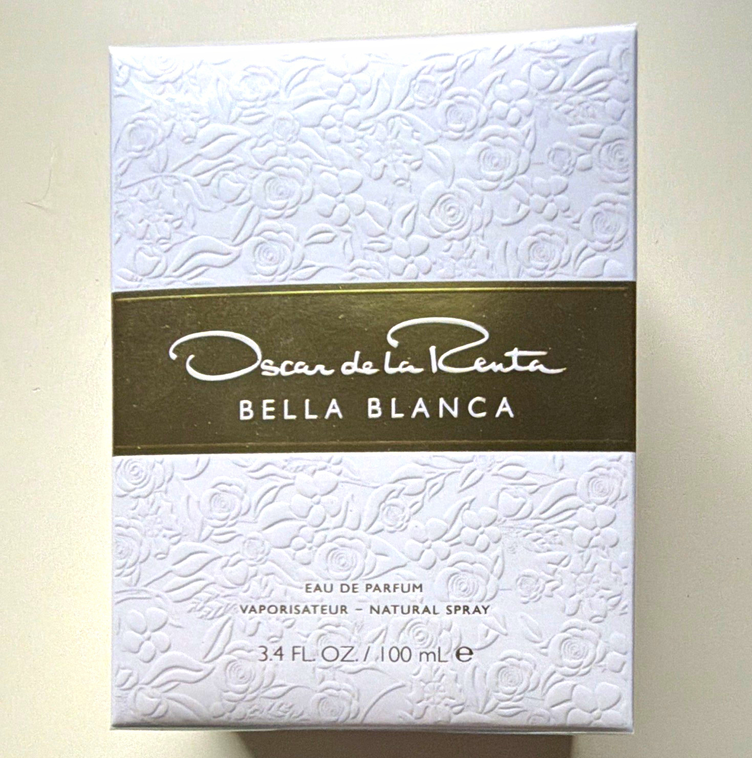 Oscar de la Renta Bella Blanca Eau de Parfum Natural Spray 3.4 fl oz