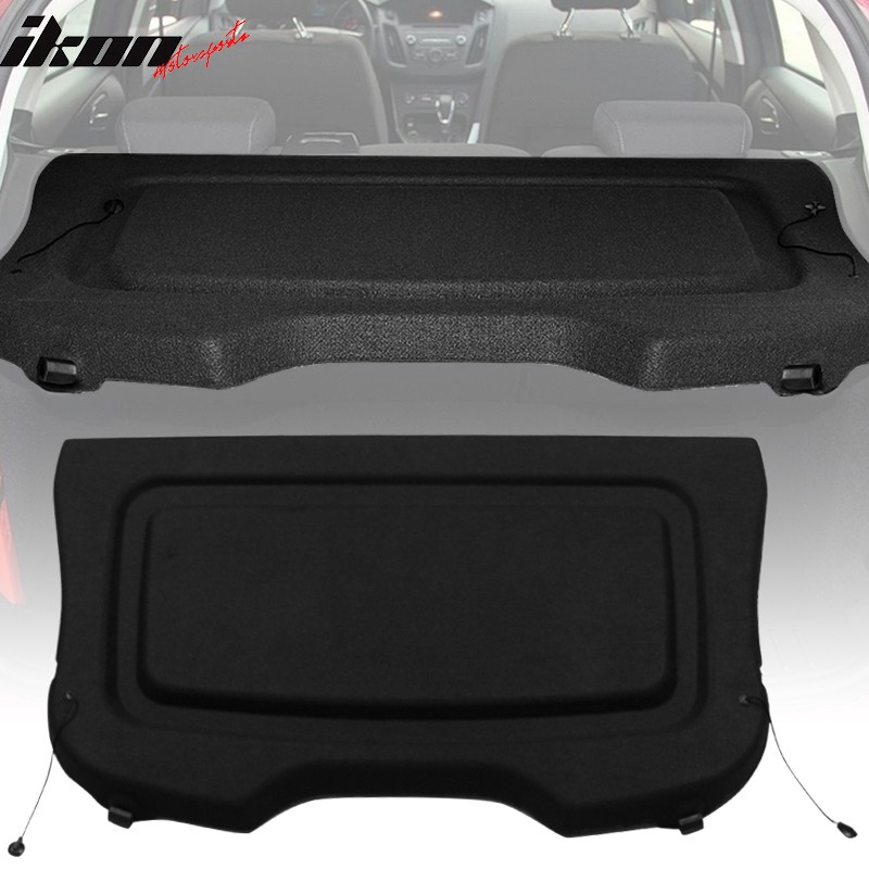 Fits 12-18 Ford Focus Hatchback Non Retractable Cargo Cover Board Tonneau Shield